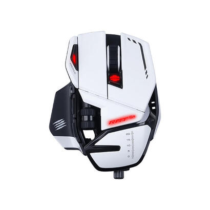 raton-gaming-mad-catz-rat-6-12000dpi-blanco