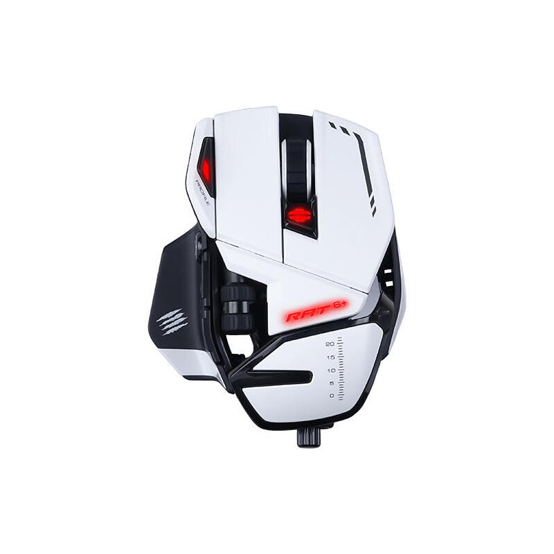 raton-gaming-mad-catz-rat-6-12000dpi-blanco raton-gaming-mad-catz-rat-6-12000dpi-blanco