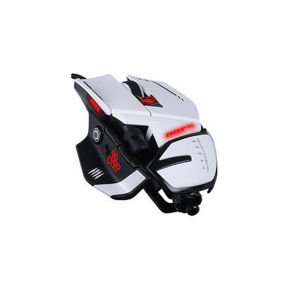 raton-gaming-mad-catz-rat-6-12000dpi-blanco