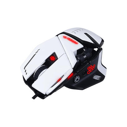 raton-gaming-mad-catz-rat-6-12000dpi-blanco