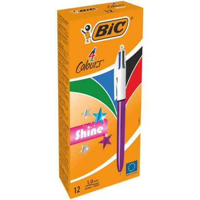 bic-boligrafo-shine-silver-tinta-4-colores-cuerpo-blancomorado-metalico-caja-12u-