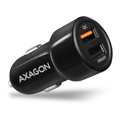 axagon-pwc-qc5-cargador-de-coche-rapido-e-inteligente-2-puertos-qc30-afc-fcp-5v-26a-315w