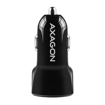 axagon-pwc-qc5-cargador-de-coche-rapido-e-inteligente-2-puertos-qc30-afc-fcp-5v-26a-315w