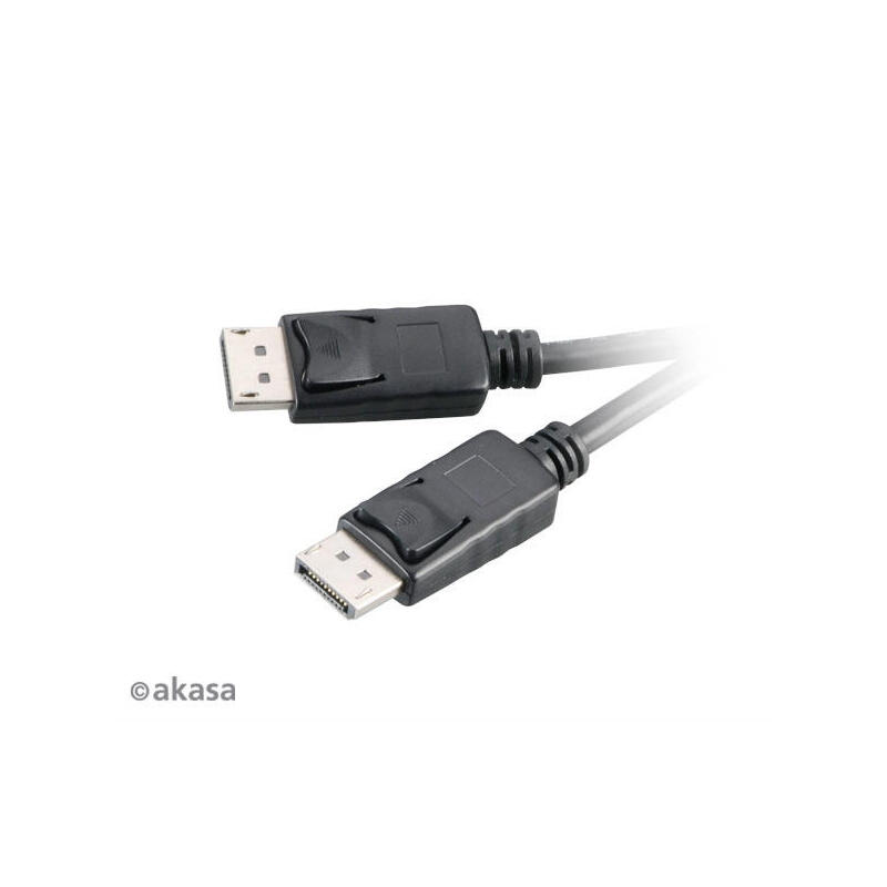 akasa-displayport-cable-2m-negro
