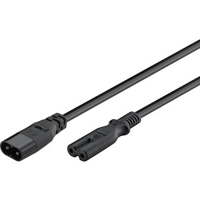 goobay-97201-cable-de-transmision-negro-indigo-2-m-c8-acoplador-c7-acoplador