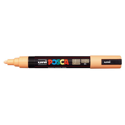 posca-marcador-pc-5m-no-permanente-punta-forma-de-bala-18-25-mm-naranja-claro
