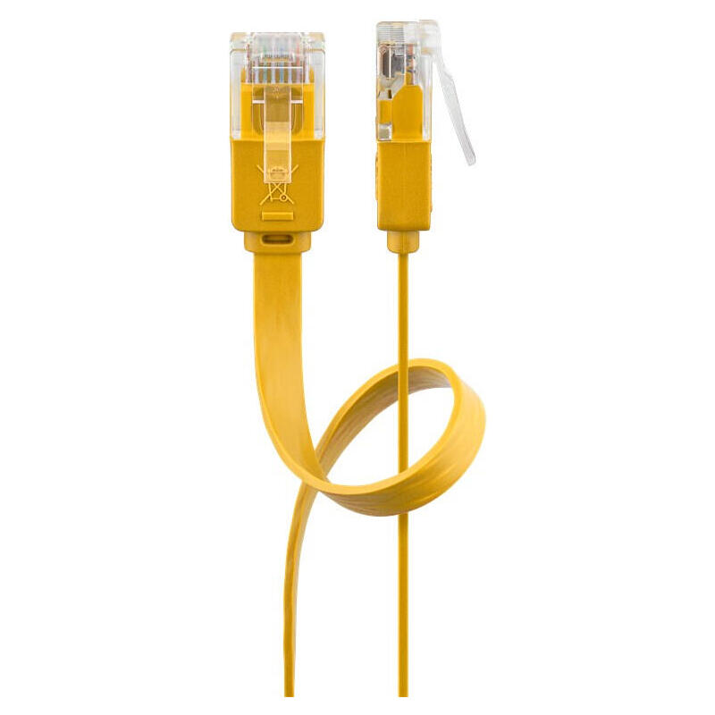 proxtend-flat-network-cable-cat6-uutp-3m-yellow