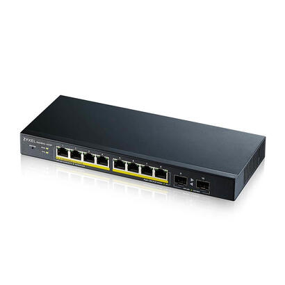 switch-zyxel-gs1900-10hp-gestionado-l2-gigabit-ethernet-101001000-energia-sobre-ethernet-poe-negro