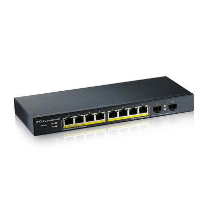 switch-zyxel-gs1900-10hp-gestionado-l2-gigabit-ethernet-101001000-energia-sobre-ethernet-poe-negro