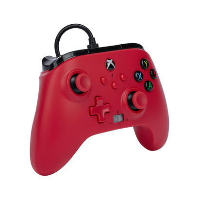 powera-xbox-series-pad-przewodowy-enhanced-artisan-red