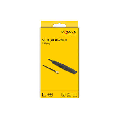 delock-90101-antena-5g-lte-wlan-sma-macho-25-dbi-omnidireccional-rigido-negro-autoadhesiva
