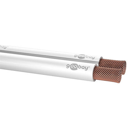 goobay-15103-cable-de-audio-100-m-blanco