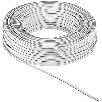 bobina-de-25-metros-cable-altavoz-blanco-2x250mm-ofc-cu-oxygen-free-copper-goobay