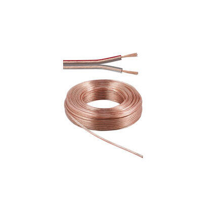 bobina-de-25-metros-cable-altavoz-transparente-2x150mm-cobre-ofc-cu-oxygen-free-copper-goobay