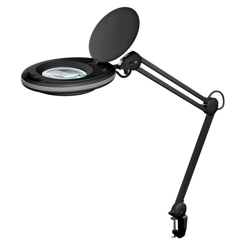lupa-8w-650lm-127mm-60led-klemm-negra lupa-8w-650lm-127mm-60led-klemm-negra