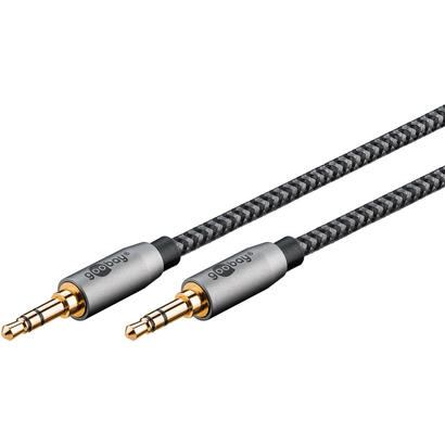 goobay-plus-cable-de-conexion-de-audio-aux-35mm-estereo-negroplata-3-metros-65275