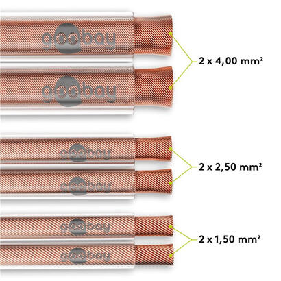 bobina-de-50-metros-cable-altavoz-transparente-2x400mm-cca-pvc-cpr-eca-goobay