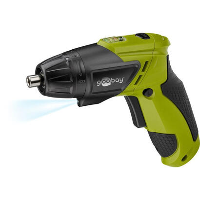 goobay-71880-taladro-230-rpm-sin-llave-570-g-negro-verde