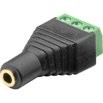 goobay-76746-cambiador-de-genero-para-cable-35-mm-3-pin-negro