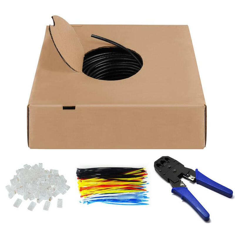 juego-de-cables-de-red-para-exteriores-goobay-cat6-uutp-negro-305-metros-incluye-alicates-para-engarzar-94399