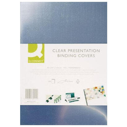 tapa-de-encuadernacion-q-connect-pvc-din-a4-incolora-150-mc-caja-de-100-unidades