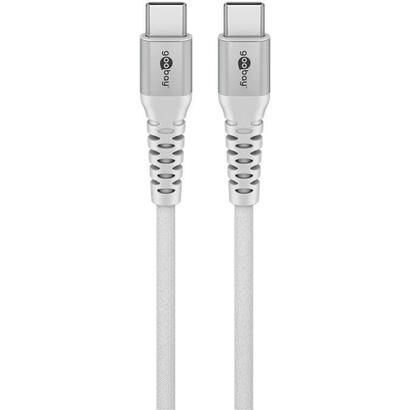 cable-goobay-usb-c-st-st-05m-verbindungscable-textilmantel-blanco