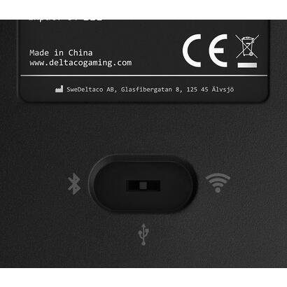 deltaco-gaming-gam-100-de-teclado-juego-usb-rf-wireless-bluetooth-qwertz-aleman-negro