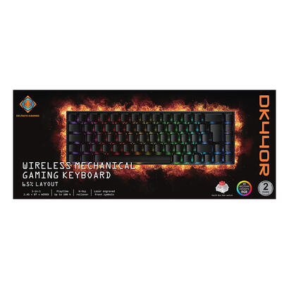 deltaco-gaming-gam-100-de-teclado-juego-usb-rf-wireless-bluetooth-qwertz-aleman-negro