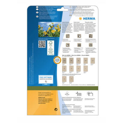 herma-10757-etiqueta-autoadhesiva-rectangulo-permanente-marron-40-piezas