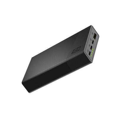 green-cell-powerbank-powerplay-20s-negro-20000mah-225w-3x-usb-c-1x-usb-a