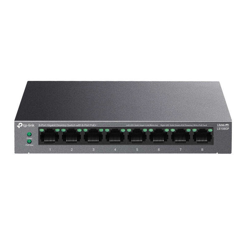 switch-no-gestionable-tp-link-ls108gp-litewave-8p-giga-sobremesa-carcas-de-metal-8p-poe