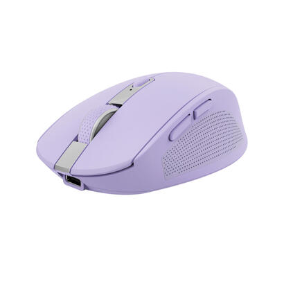 raton-inalambrico-por-bluetooth-trust-ozaa-compact-wireless-bateria-recargable-hasta-3200-dpi-morado