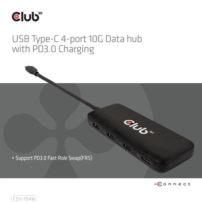club3d-usb-hub-typ-c-4x-usb-typ-c-10gbps-100w-pd-m-h-retail