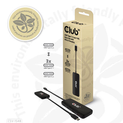 club3d-usb-hub-typ-c-4x-usb-typ-c-10gbps-100w-pd-m-h-retail