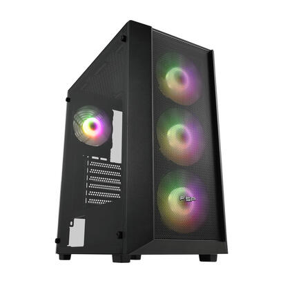 fsp-geh-midi-cmt218-atx-m-atx-m-itx-argb-on-negro-retail