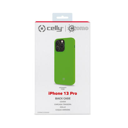 celly-cromo-funda-para-iphone-13-pro-155-cm-61-verde