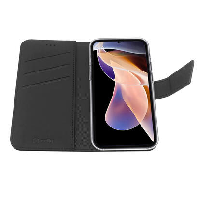 celly-wally-funda-para-galaxy-a13-4g-168-cm-66-funda-cartera-negro