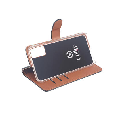 celly-wally-funda-para-galaxy-a31-163-cm-64-funda-cartera-negro