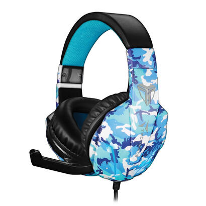 techmade-gaming-headset-for-smartphone-pc-console-camouflage-blue-tm-fl1-camblu
