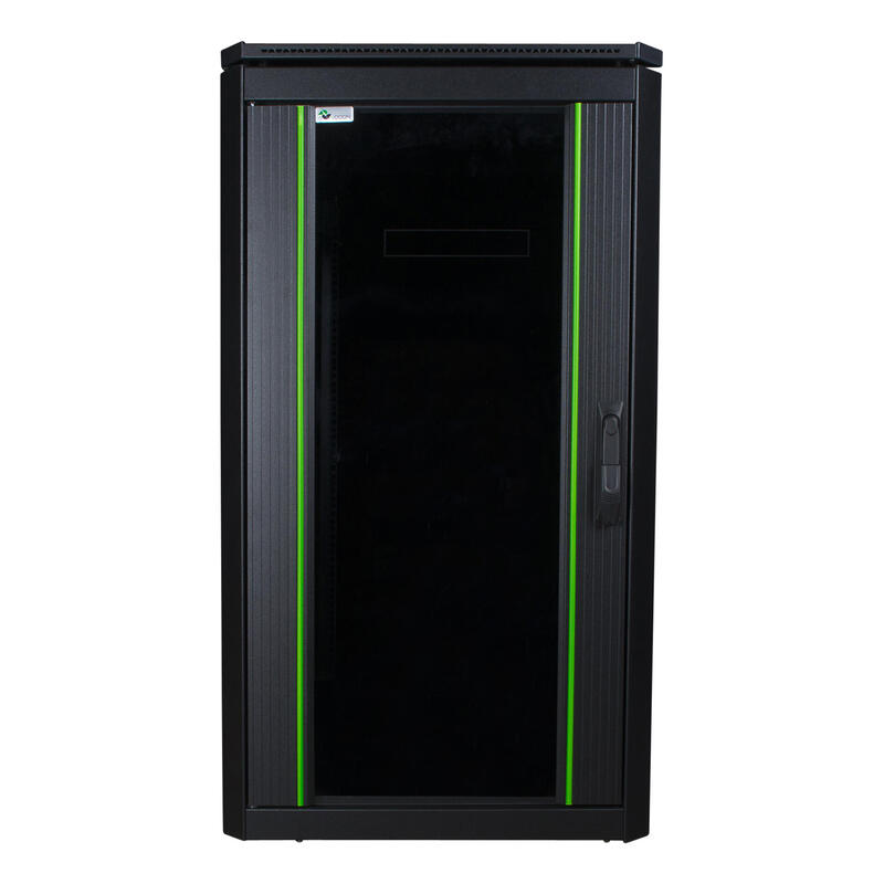 logon-rdl20u68bl-armario-rack-20u-rack-o-bastidor-independiente-negro
