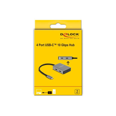 delock-64249-usb-10-gbps-hub-usb-type-c-de-4-puertos-con-conector-usb-type-c