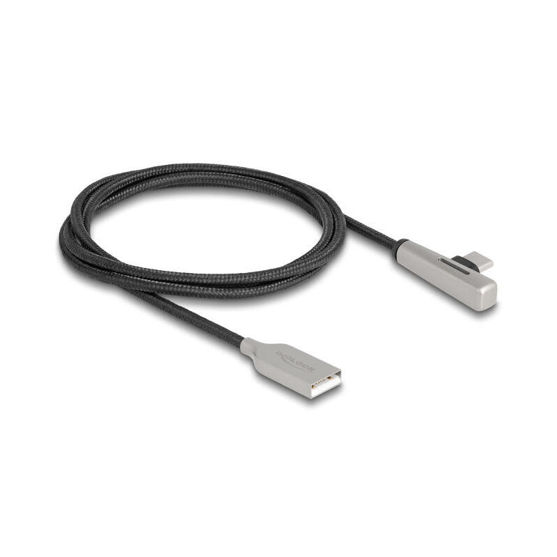 delock-80766-cable-usb-20-tipo-a-macho-a-usb-type-c-macho-acodado-con-led-y-carga-rapida-60-w-1-m