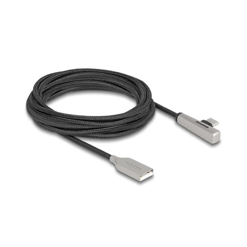 delock-80768-cable-usb-20-tipo-a-macho-a-usb-type-c-macho-acodado-con-led-y-carga-rapida-60-w-3-m