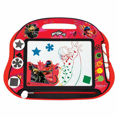 lexibook-crmi550-tablero-o-accesorio-magnetico-negro-rojo-blanco