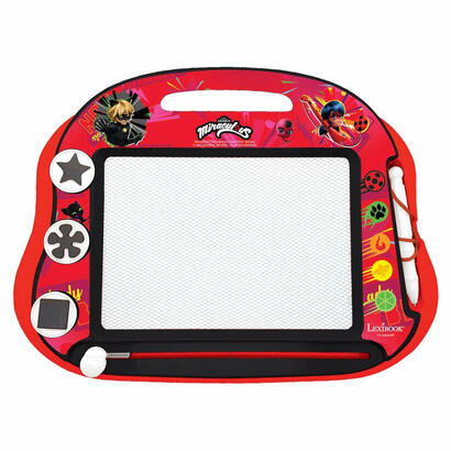 lexibook-crmi550-tablero-o-accesorio-magnetico-negro-rojo-blanco