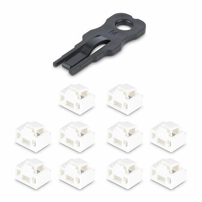 startechcom-rj45lockandkey-bloqueador-de-puerto-bloqueador-de-puerto-clave-rj-45-negro-blanco-10-piezas