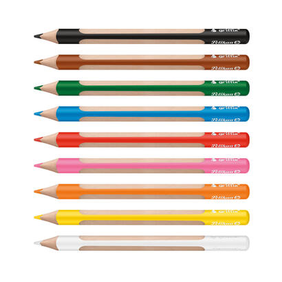 lapices-pelikan-griffix-multicolor-10-piezas