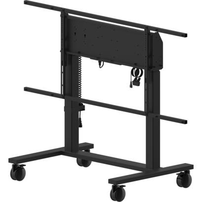 iiyama-md-car2031-b1-carrito-motorizado-de-doble-columna-para-pantalla-plana-con-anti-colision-negro-tamano-de-pantalla-55-105-i