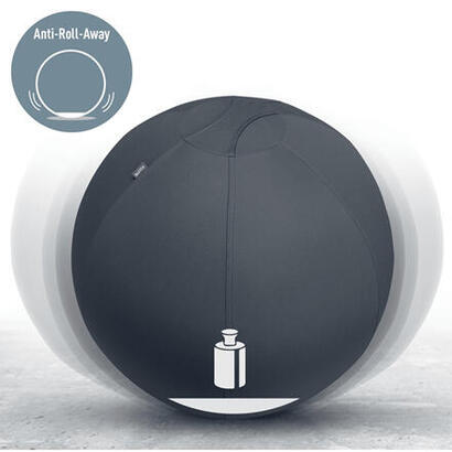 leitz-ergo-active-sitzball-samtgris-55cm-anti-wegroll-design