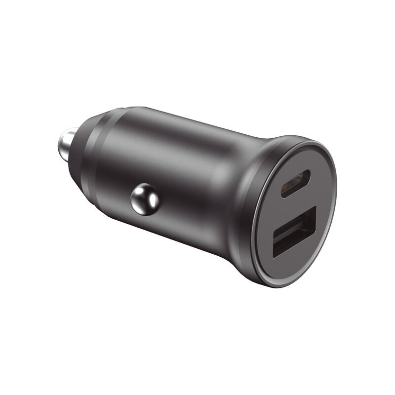 ksix-bxcrc20pd-black-cargador-usb-a-usb-c-para-coche-20w ksix-bxcrc20pd-black-cargador-usb-a-usb-c-para-coche-20w